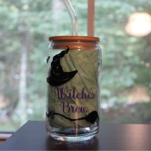 💜 Witches Brew Glass Cup